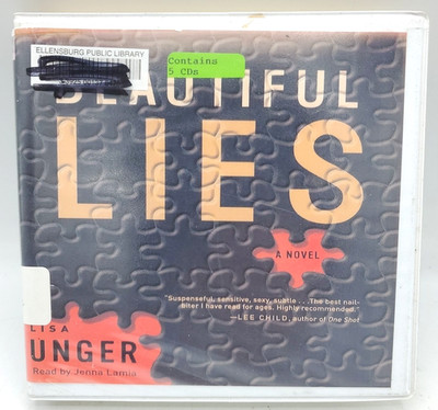 Beautiful Lies by Lisa Unger (2006, 5 CD Audiobook) Read by Jenna Lamia