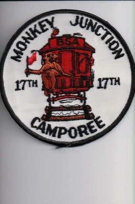Monkey Junction Camporee patch