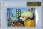 BGS 9.5 GEM MINT Munchlax & Snorlax Van Gogh Postcard 2023 Pokemon Center Excl.