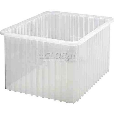 Global Industrial Clear-View Dividable Grid Container 22-1/2 x 17-1/2 x 12 Lot