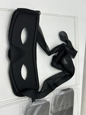 3 Adult Unisex Superhero Black Eye Mask Halloween Cosplay Costume Accessory