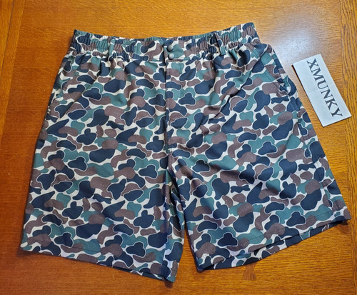 Burlebo Everyday Camo Shorts Green Outdoor Men’s XL