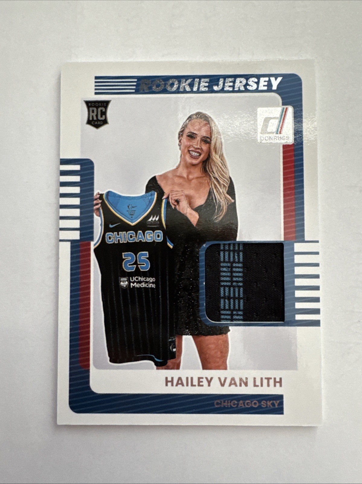 2025 Panini Donruss WNBA - Rookie Jerseys Hailey Van Lith #3 (MEM, RC)