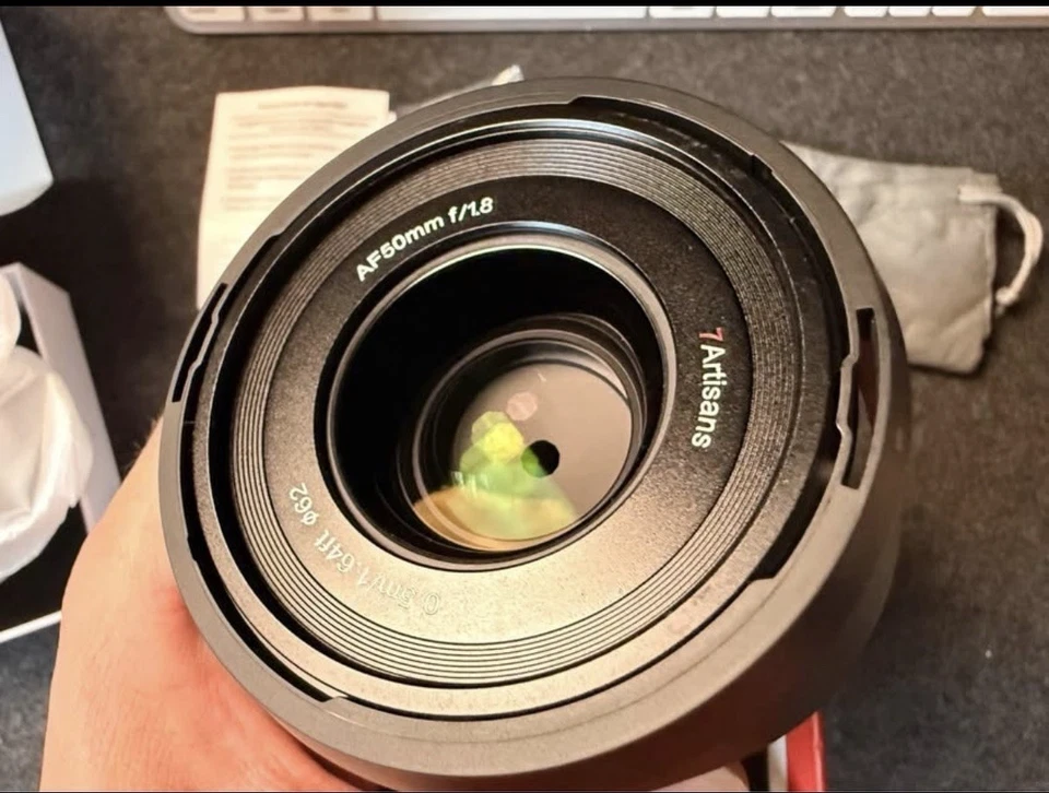 7Artisans 50mm F1.8 Full Frame Large Aperture Auto Focus Lens for L Mount Camera - Image 2 of 4