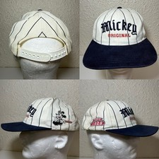 VTG 90s Mickey Mouse Hat Disney Original Since 1928 Baseball Cap Goofys Hat Co.
