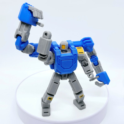 Power Exo Suit for Warrior | 3D Printed Toy Addon | Robotic Upgrade Accessory