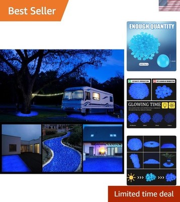 Non-Toxic 4000 Glow in the Dark Rocks - Enhance Indoor/Outdoor Spaces Safely