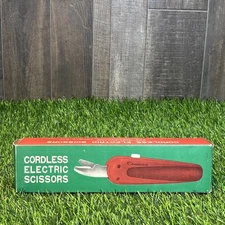 Vintage Chadwick Cordless Electric Scissors New Open Box Sewing Japan