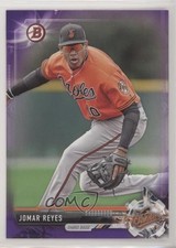 2017 Bowman Prospects Purple 176/250 Jomar Reyes #BP137 1o3