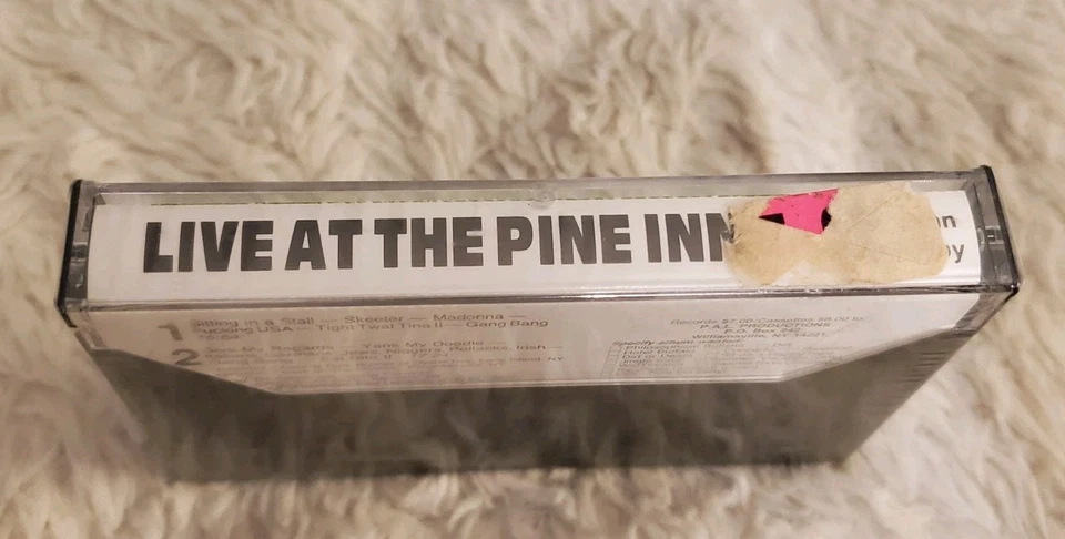 JOHN VALBY Live At The Pine Inn CASSETTE New/SEALED Raunchy Comedy Music RARE - Image 3 of 4