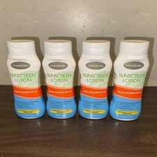 GoodSense Sunscreen Lotion Broad Spectrum SPF 30 Water Resistant 80 min 8oz Qty4