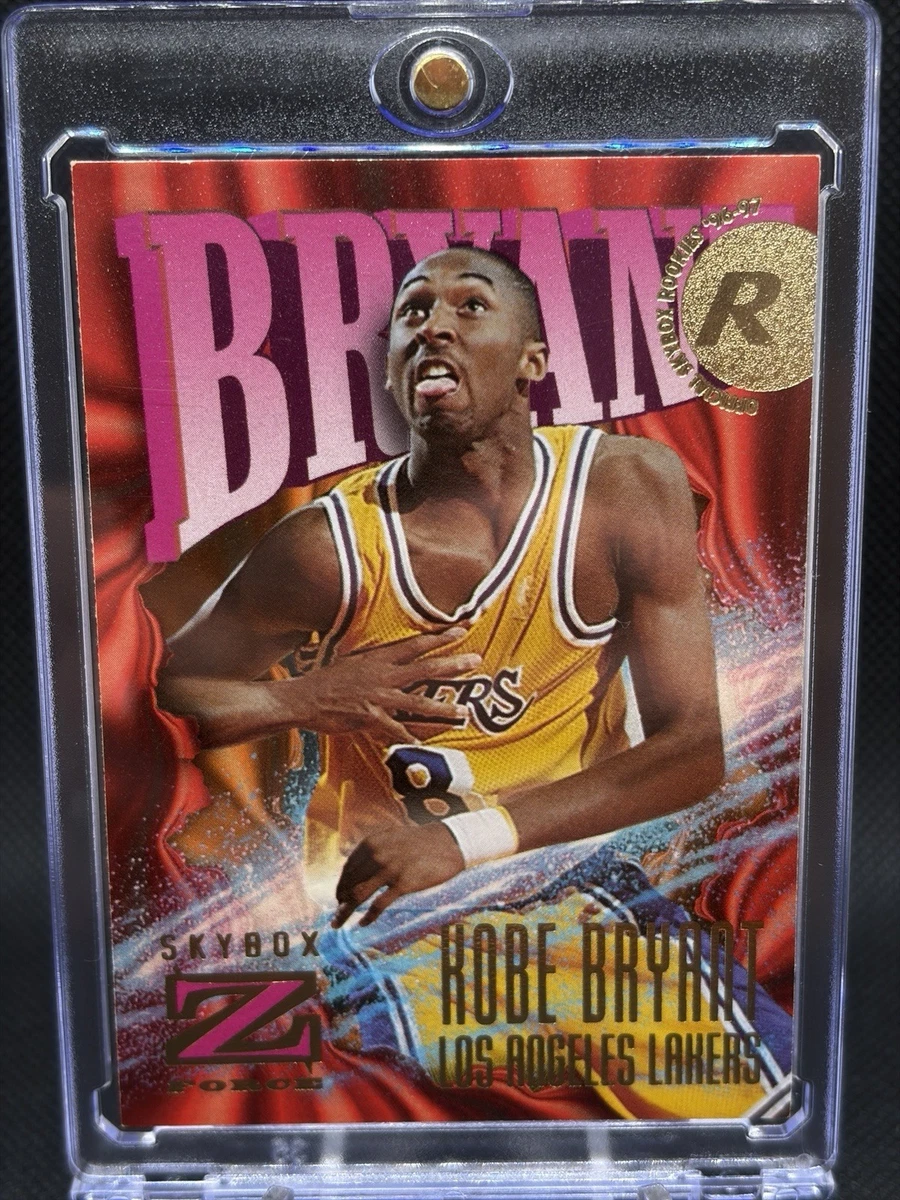 25+ Skybox Z Force Kobe Bryant 1996-97 #142 for sale | Updated Oct