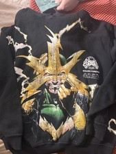 Darc Sport Men's Marvel Spiderman Electro Hoodie Sweatshirt Size Medium