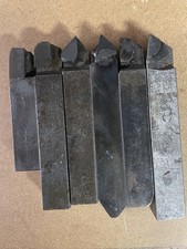 Lot Of 6, Carbide Tools, Lathe, 5/8β Square Right Hand Tools Made In USA πΊπΈ