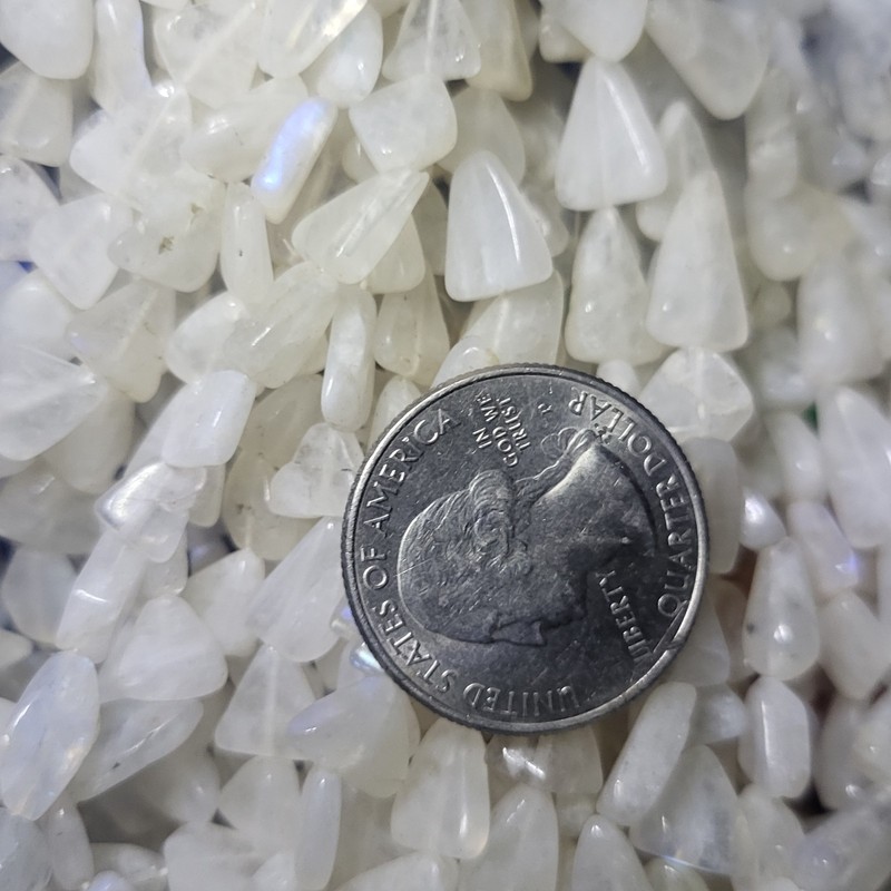 Wholesale LOT 20 Rainbow Moonstone Low Fire Bead Strands Metaphysical Loose Bead