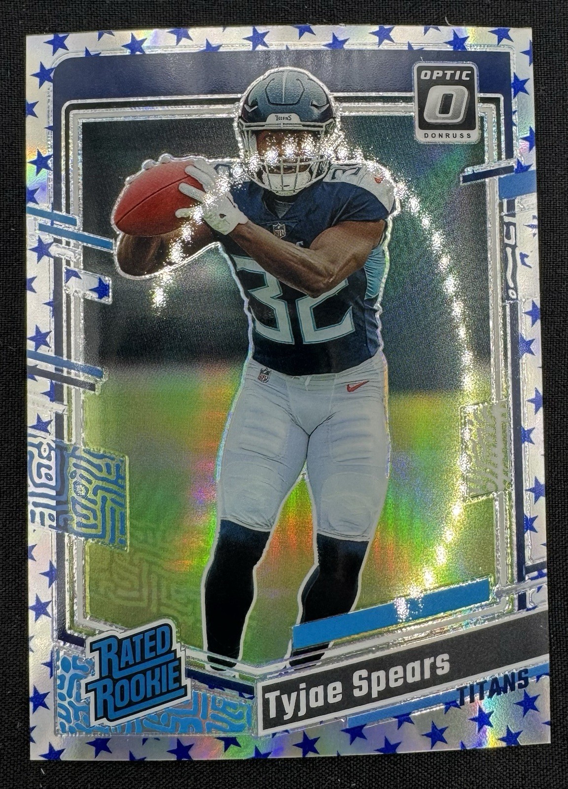 2023 Panini Donruss Optic - Rated Rookie Tyjae Spears #297 Stars Prizm (RC)