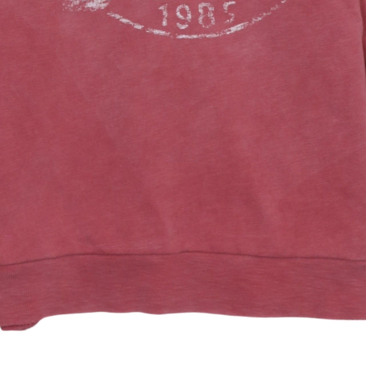 Hilfiger Denim Red Hoodie Mens M image 4