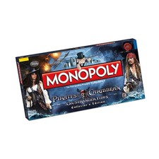 USAOpoly Monopoly  Monopoly - Pirates of the Caribbean, On Stranger T Box VG/EX