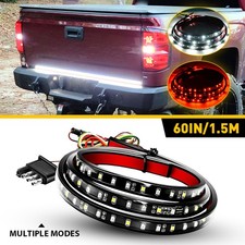 90-LED Tailgate Light Bar 60" Triple Row 5-Function Strip for Pickup Trailer SUV