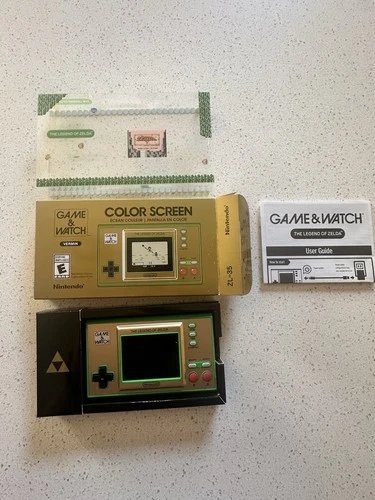 Nintendo Legend of Zelda 35th Anniversary Game and Watch Collectible CIB Tested