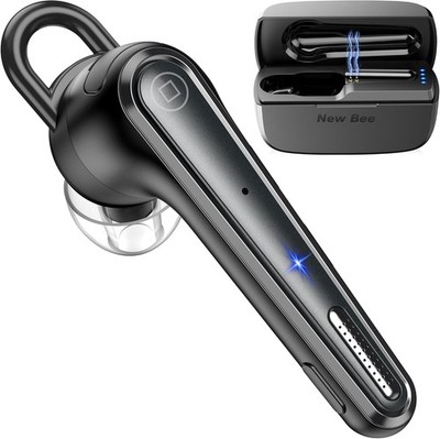 New bee Bluetooth Headset Ultraleicht Wireless Freisprech Headset V5.1, CVC 8.0