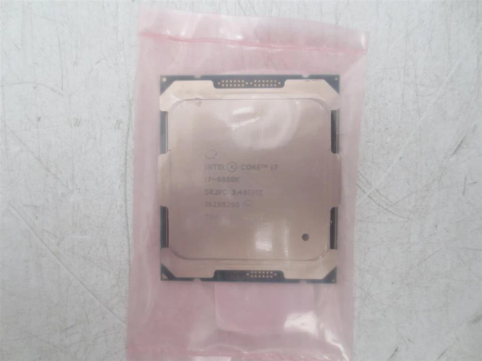 Procesador CPU Socket Intel Core i7-6800K SR2PD 3,40 GHz 15 MB 6 núcleos LGA2011 Foto 2 de 4