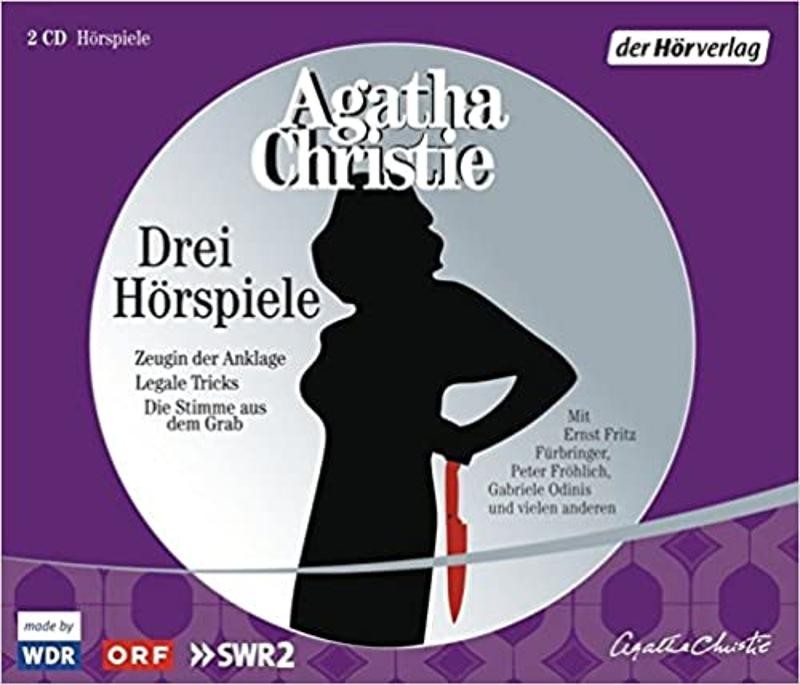 Christie, Agatha - Drei Hörspiele: Zeugin der ... 2CD NEU OVP
