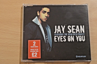 Jay Sean Featuring The Rishi Rich Project   Eyes On You CDS (2004) VGC.