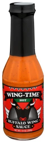 Wing Time Sauce Wing Buffalo Hot 13 OZ Pack Of 6