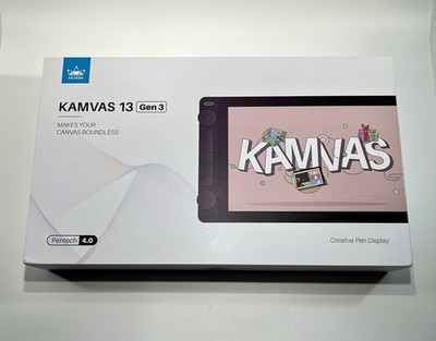 Huion Kamvas 13 (Gen 3) 13.3'' Graphics Drawing Tablet Monitor + Pen GS1333