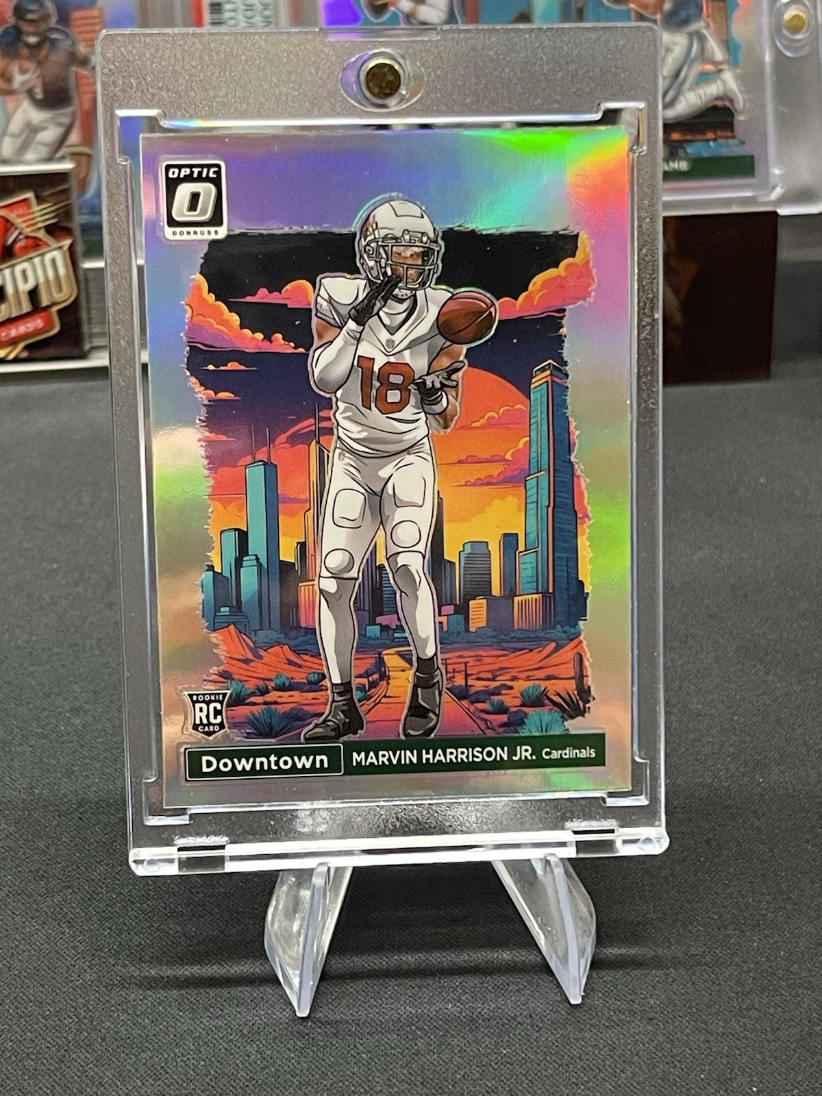 2024 Panini Donruss Optic - Downtown! Marvin Harrison Jr. #12 (RC)