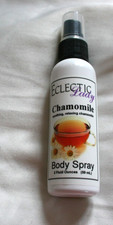 Eclectic Lady Chamomile body spray 2 oz Smoothing Relaxing made in USA