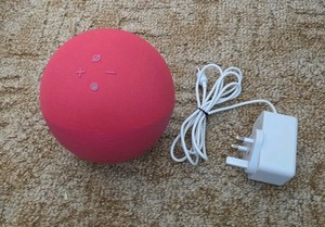 Amazon Echo 4. Gen Smart Lautsprecher Alexa Premium Sound, Product Red, Model L4S3RE