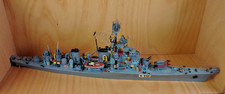 Modell Zerstörer "119" Länge  46 cm  Metall etc. in verglaster Vitrine (111436)