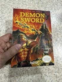Demon Sword - NES Nintendo -w/ Box Great Shape! CIB - In Protective Case