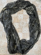 Harry Potter 3D Maurader's Map Loop Scarf Infinity Scarf Lightweight