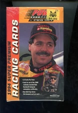 1994 Pro Set Power Racing Race Car Trading Card Set Wax Pack Box Winston Cup