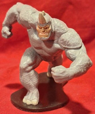 Disney Store Marvel Comics RHINO Figure 4'' Tall PVC Figurine Toy