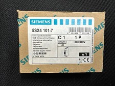 5SX4101-7 SIEMENS UL 1077 SUPPLEMENTARY PROTECTOR 1P, 1A, C-TRIP