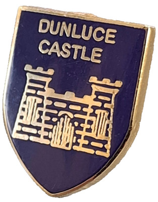 Dunluce Castle kleine Pin Anstecker Nordirland