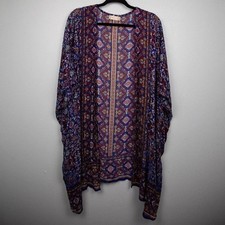 Altar'd State multi print open cardigan-S/M