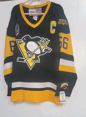 CCM 90-91 Mario Lemieux Pittsburgh Penguins Stanley Cup Final