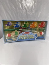 Melissa & Doug Catch & Count Wooden Fishing Game NEW Sealed NIB NWT