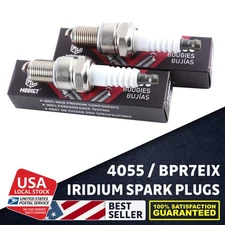 2PCS New Premium Quality Industrial Iridium IX Spark Plug For Aston #BPR7EIX