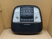 2014-2022 Jeep Grand Cherokee Front Over Head Overhead Console Black Sunroof