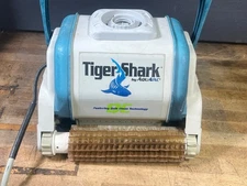 Tiger Shark Aquavac Pool Cleaner Without Power Supply. Unit moves, Sold As Is