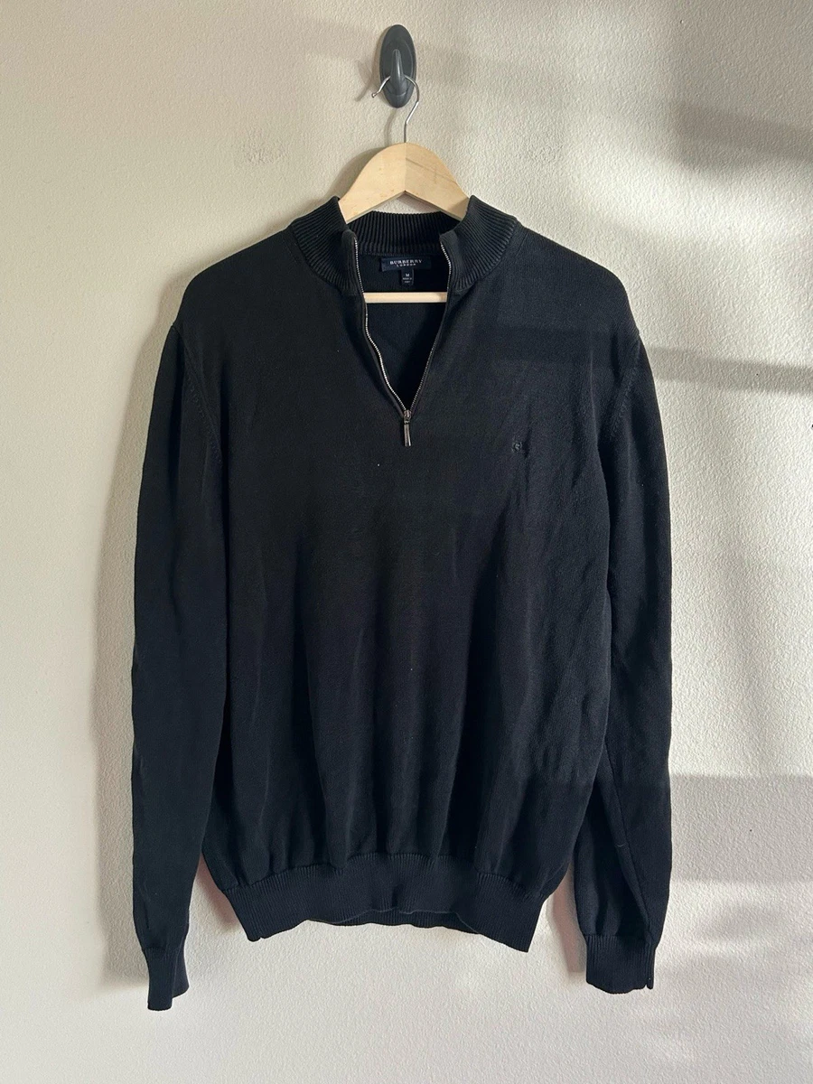 Burberry Black Long Sleeve Hoodies & Sweatshirts for Men for Sale