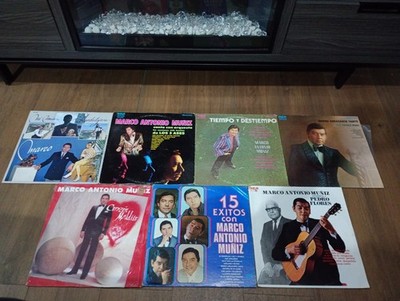 LOT 7 LP'S VINYL MARCO ANTONIO MUÑIZ.- GOOD, VERY GOOD & EXCELLENT CONDITION
