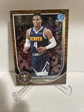 Topps Bowman Chrome Russell Westbrook Bowman Chrome Veterans Parallel BCV-102