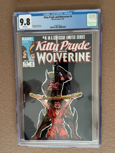 Kitty Pryde and Wolverine #4 CGC 9.8 WP